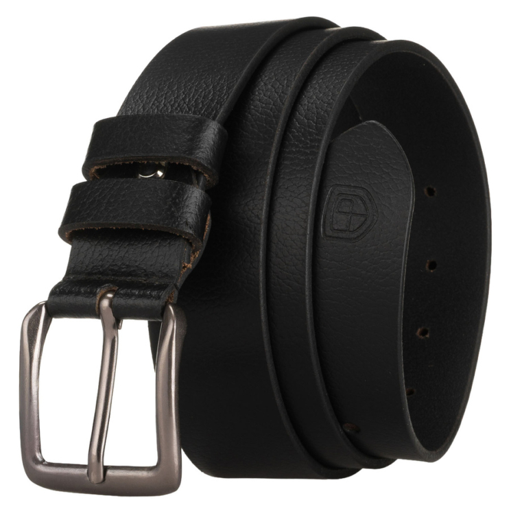 Férfi bőr öv PTN LTP-27 Fekete