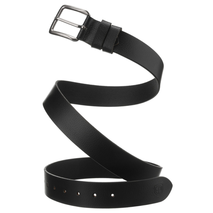 Férfi bőr öv PTN LTP-27 Fekete