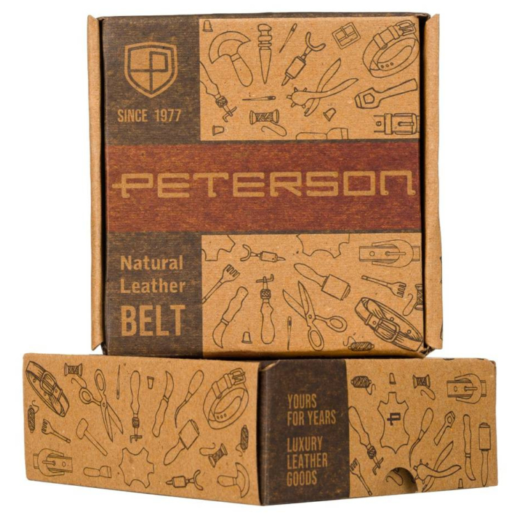 Peterson Férfi bőr öv, Méret: 115