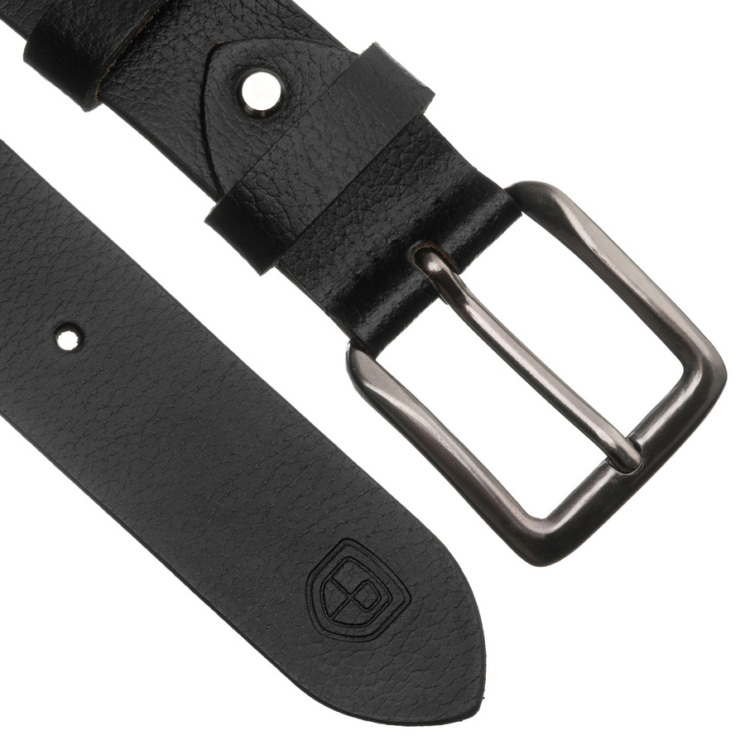 Férfi bőr öv PTN LTP-27 Fekete