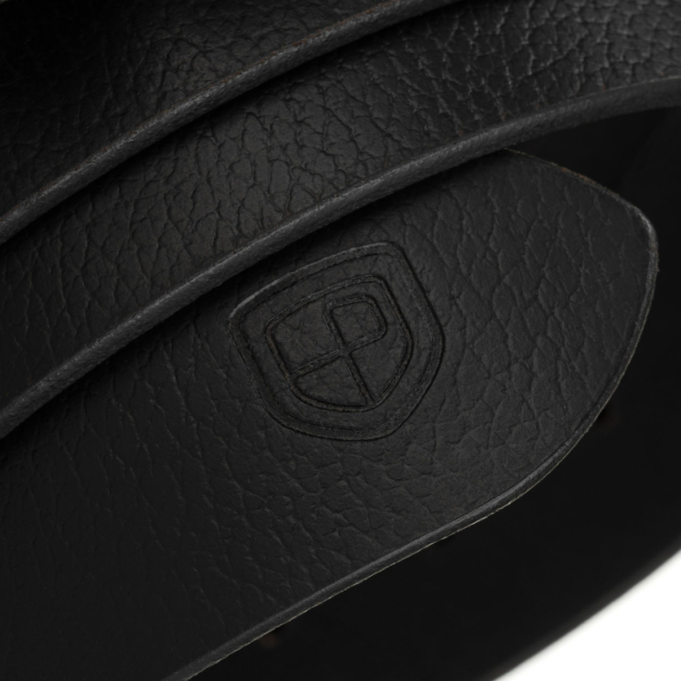 Férfi bőr öv PTN LTP-27 Fekete