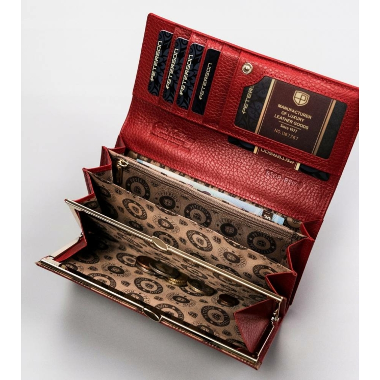 Női bőr pénztárca PTN PL-467 Multi