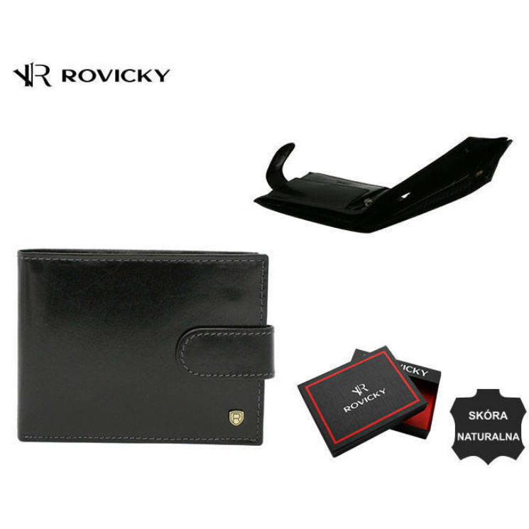 ROVICKY Férfi bőr pénztárca