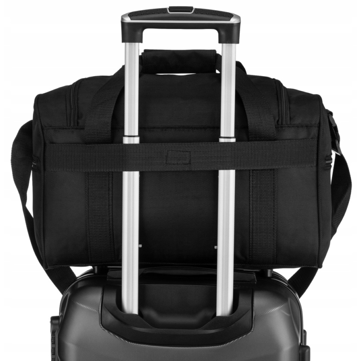 Peterson sporttáska/utazótáska Ryanair méret 40 x 25 x 20 cm fekete színben