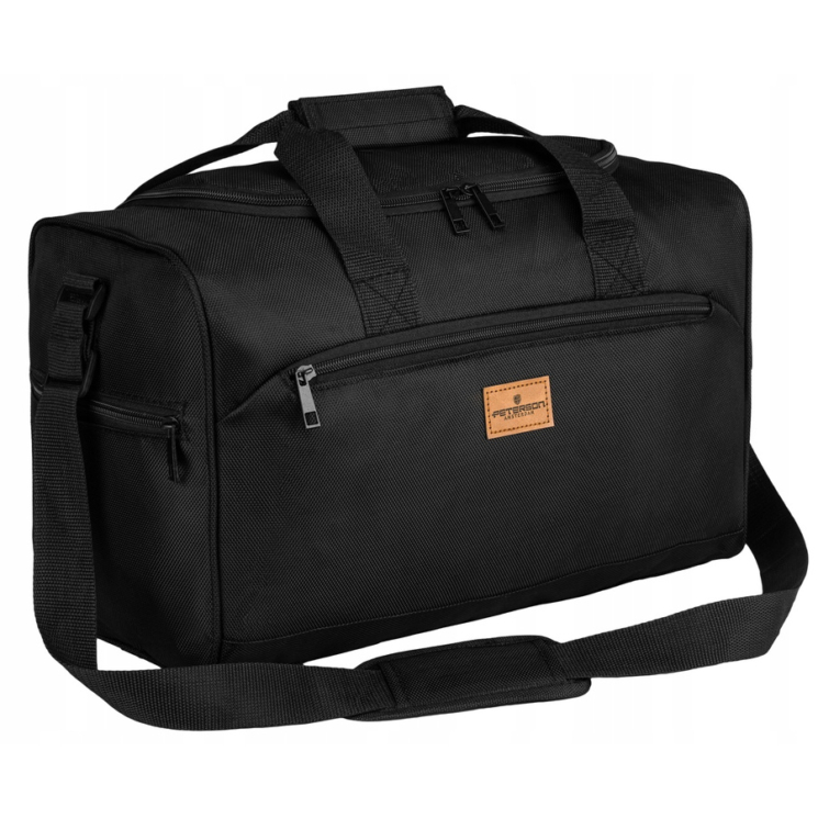Peterson sporttáska/utazótáska Ryanair méret 40 x 25 x 20 cm fekete színben