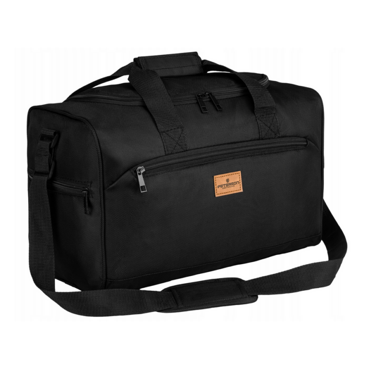 Peterson sporttáska/utazótáska Ryanair méret 40 x 25 x 20 cm fekete színben