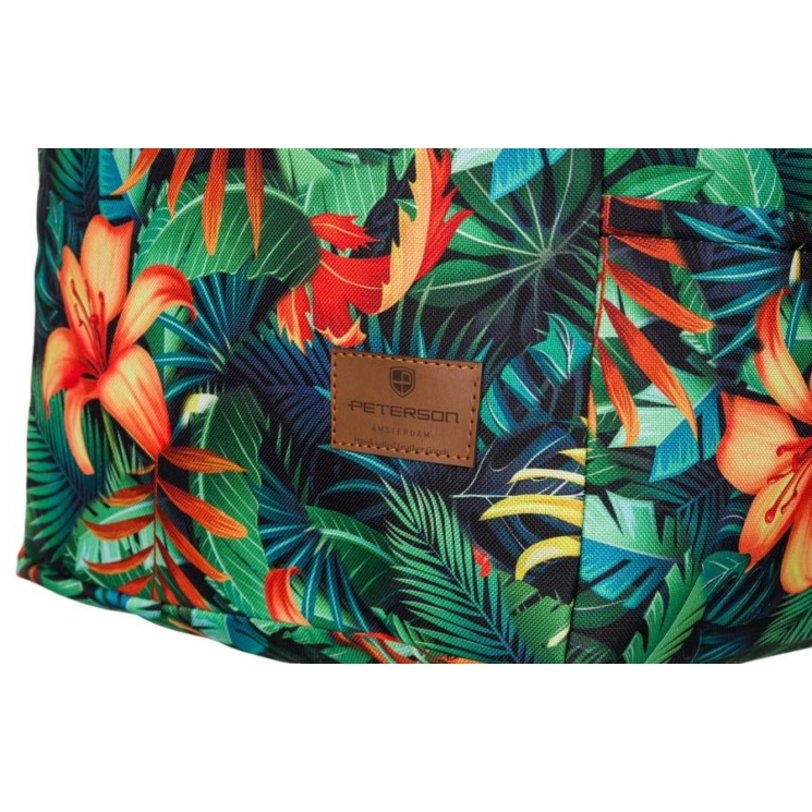 Peterson Fedélzeti hátizsák Ryanair fedélzeti ingyenes méret 40 x 20 x 25 cm vízlepergető anyagból