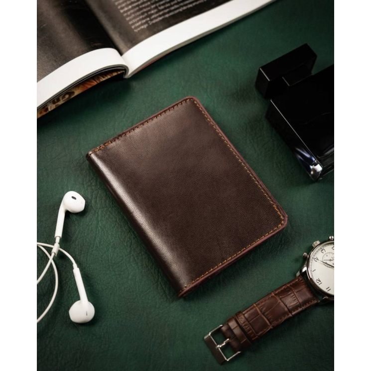 Bőr irattartó tok OKL-GRVT Barna