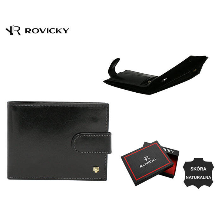 ROVICKY Férfi bőr pénztárca