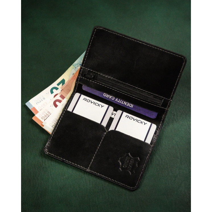 Bőr irattartó tok OKL-GRVT Barna