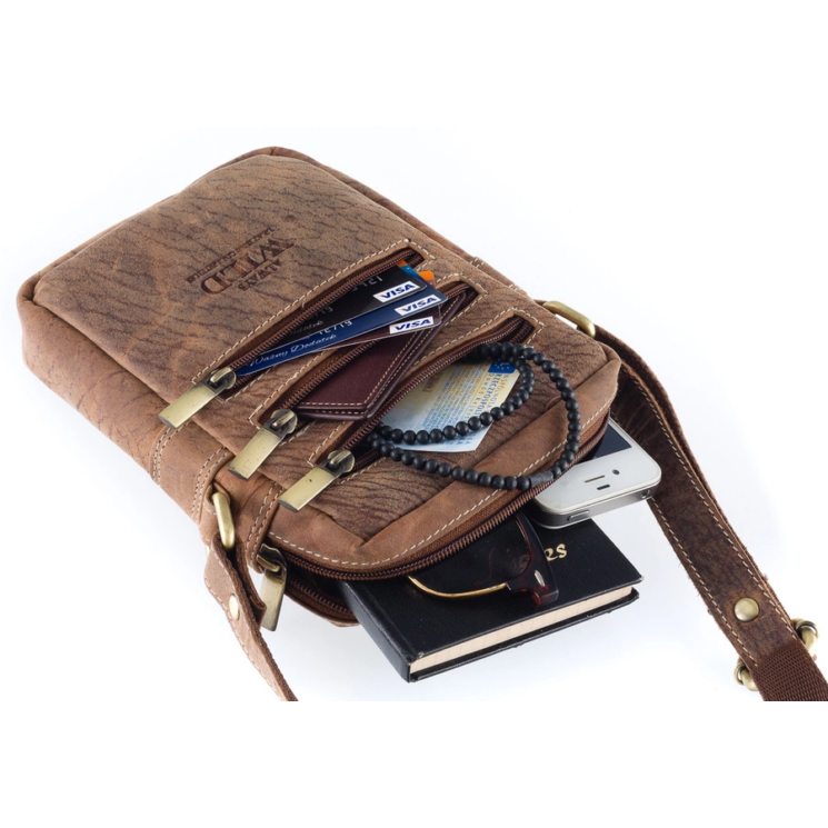 ALWAYS WILD Valódi bőr Férfi táska