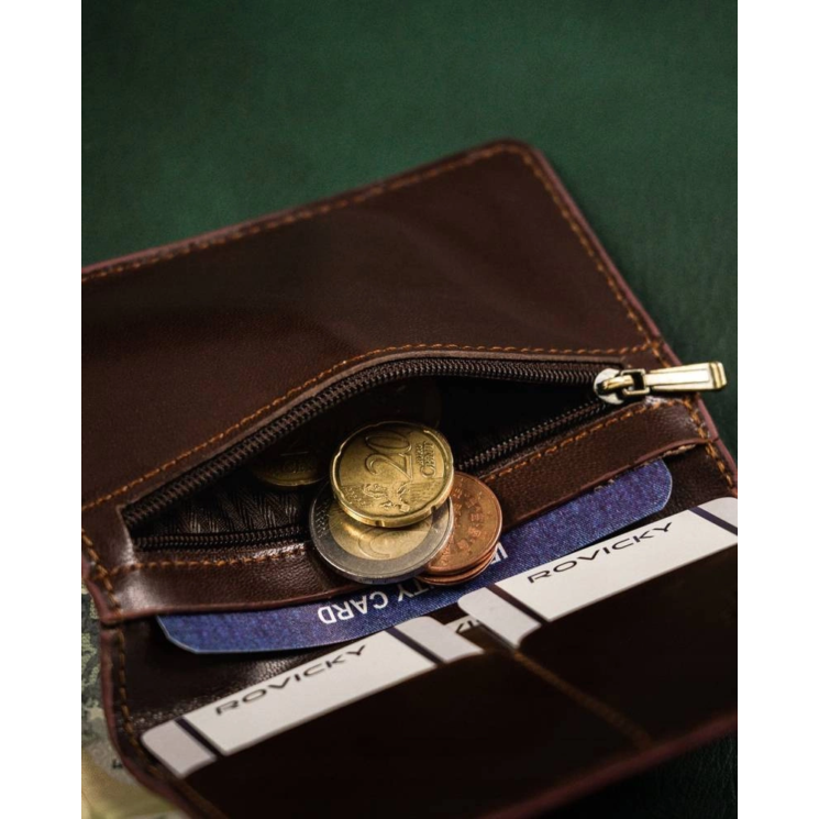 Bőr irattartó tok OKL-GRVT Barna