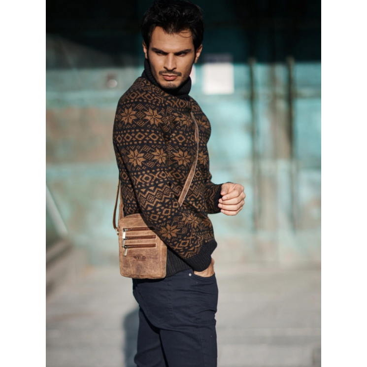 ALWAYS WILD Valódi bőr Férfi táska