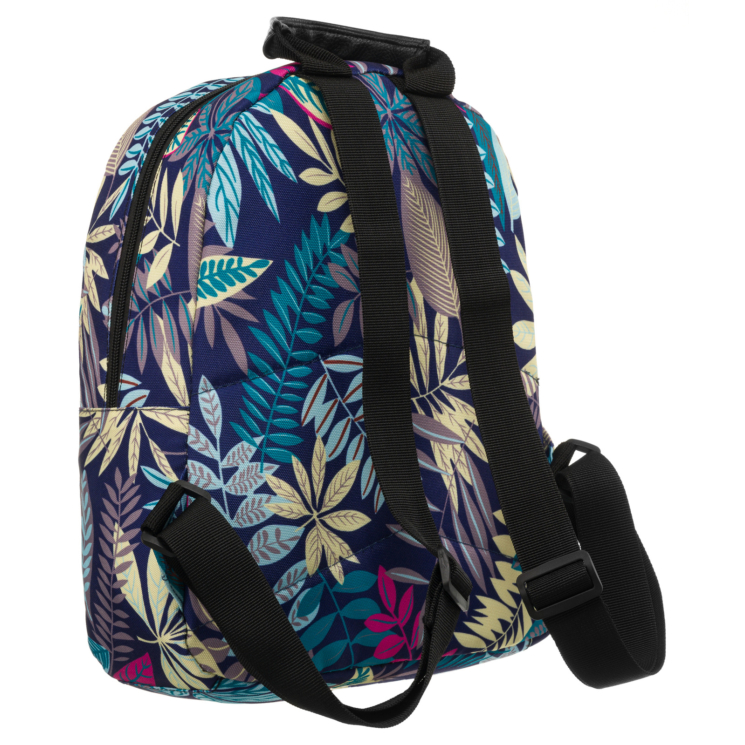 Tágas női városi hátizsák divatos mintában