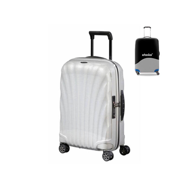 Samsonite C-Lite Spinner Kabinbőrönd 55 cm  ajándék bőrönhuzattal