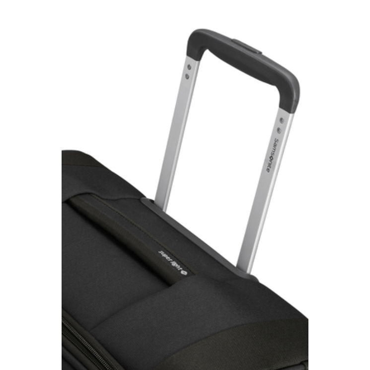 Samsonite Citybeat bővíthető spinner bőrönd közepes méret 66 cm Black