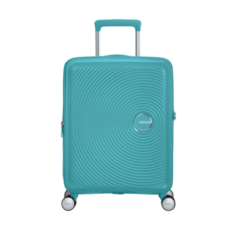 American Tourister Soundbox bővíthető Spinner bőrönd 55 TurquoiseTonic