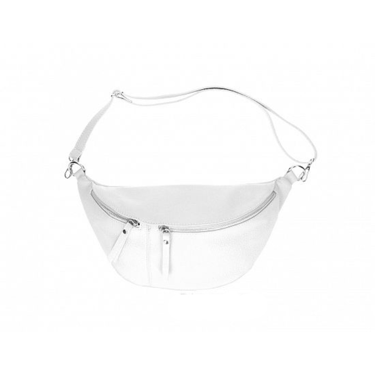 Valódi bőr Övtáska TR295 Fehér