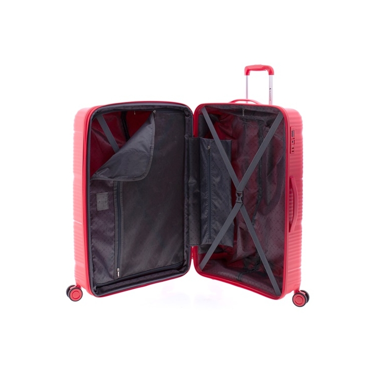 Gladiator Bionic 4-kerekes bővíthető trolley bőrönd 76 cm M-0812