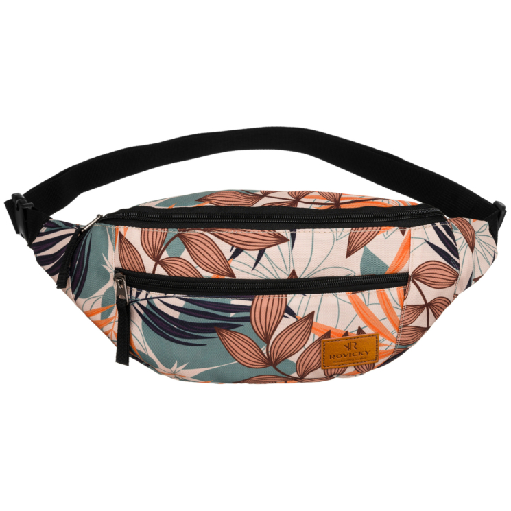 Tágas női Övtáska Divatos mintában