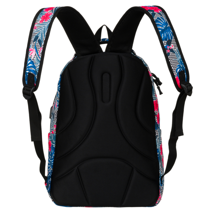 Sokzsebes hátizsák USB töltővel Peterson-Amsterdam