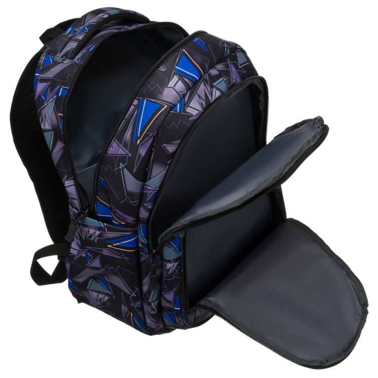 Sokzsebes hátizsák USB töltővel Peterson-Amsterdam