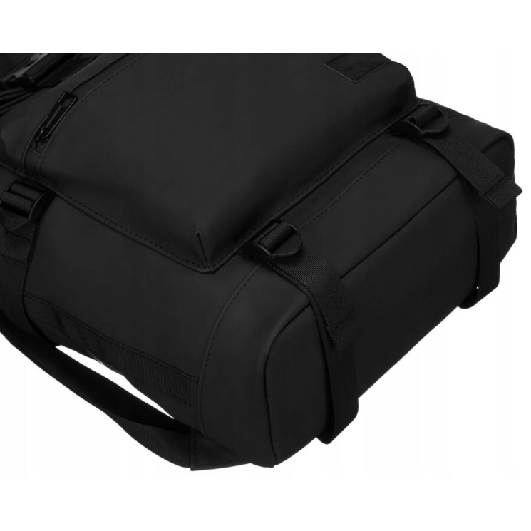 Vízálló többzsebes laptoptartós hátizsák külső zsebekkel