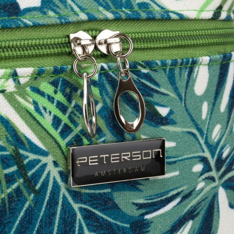 Színes cipzáros kozmetikai táska kézi pánttal- Peterson