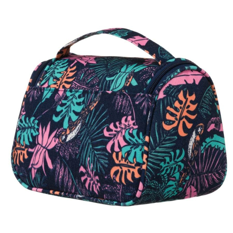 Színes cipzáros kozmetikai táska kézi pánttal- Peterson