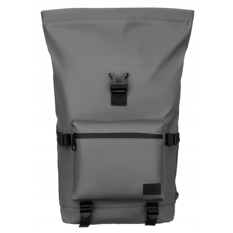 Vízálló többzsebes laptoptartós hátizsák külső zsebekkel