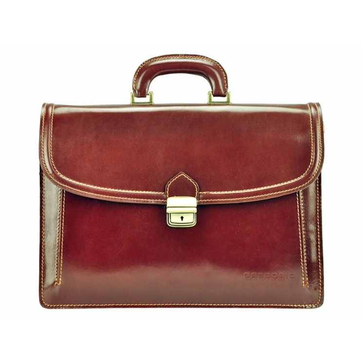 Gregorio Valódi bőr Aktatáska