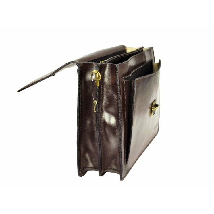 Gregorio Valódi bőr Aktatáska