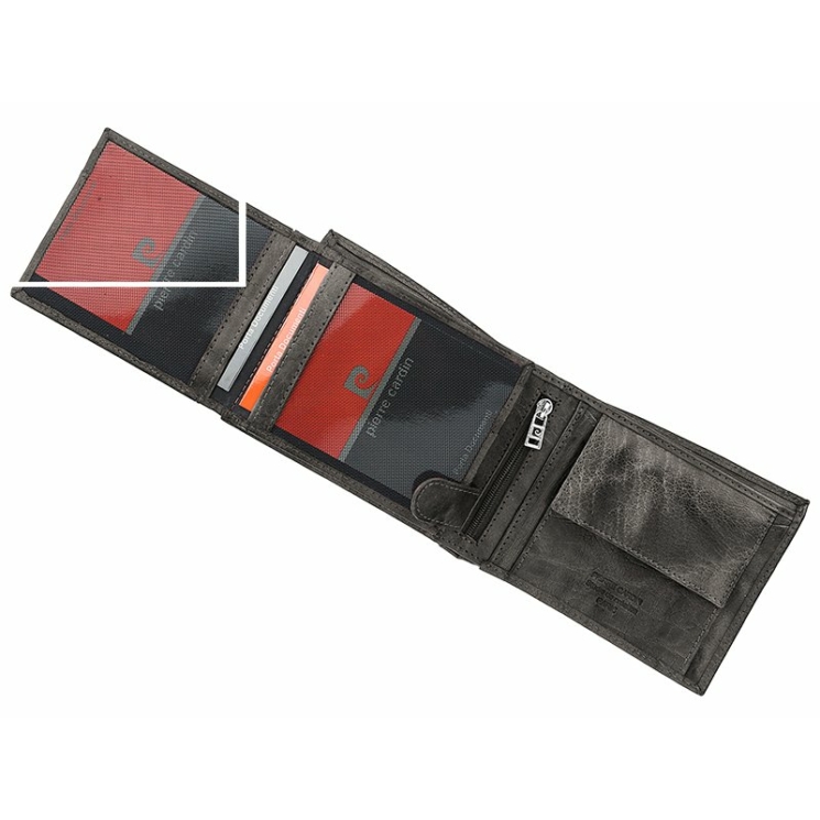 Pierre Cardin Valódi bőr Pénztárca RFID