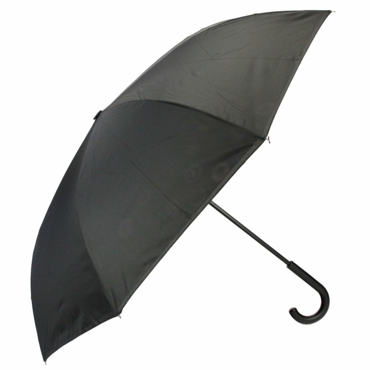 Lorenzo fekete Műbőr + Valódi bőr Esernyő