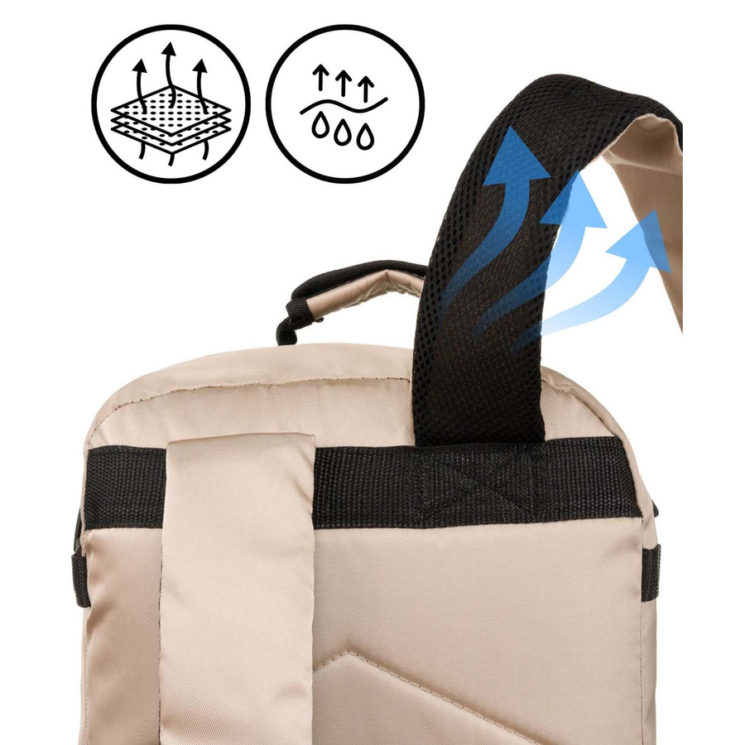 Peterson 3- Funkciós Tágas Utazó Hátizsák, WizzAir méretű 40x30x20cm, USB csatlakozóval