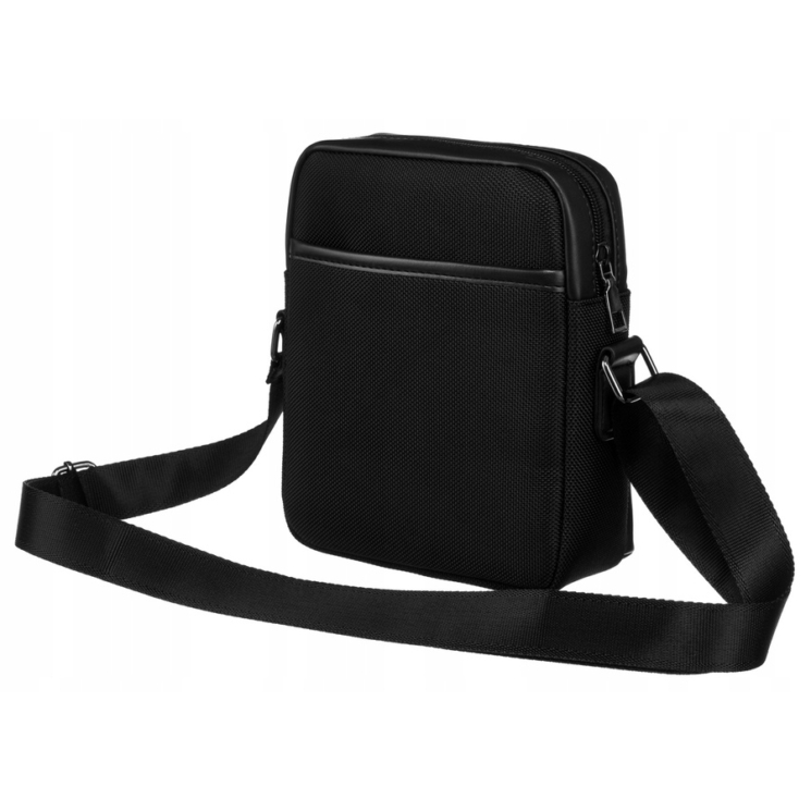 Stílusos férfi oldaltáska fekete színben