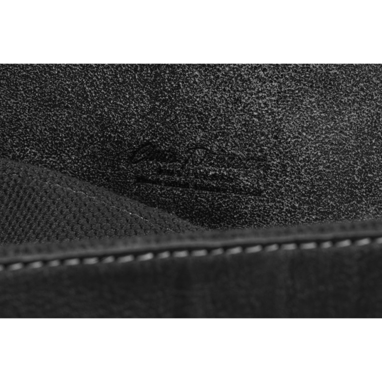 Valódi bőr üzleti táska laptoptartóval fekete színben