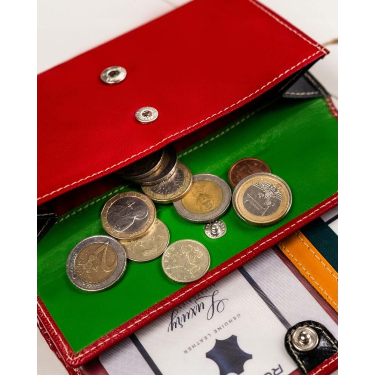 4U Cavaldi Valódi bőr Női pénztárca