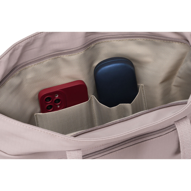 Stílusos női válltáska lila színben