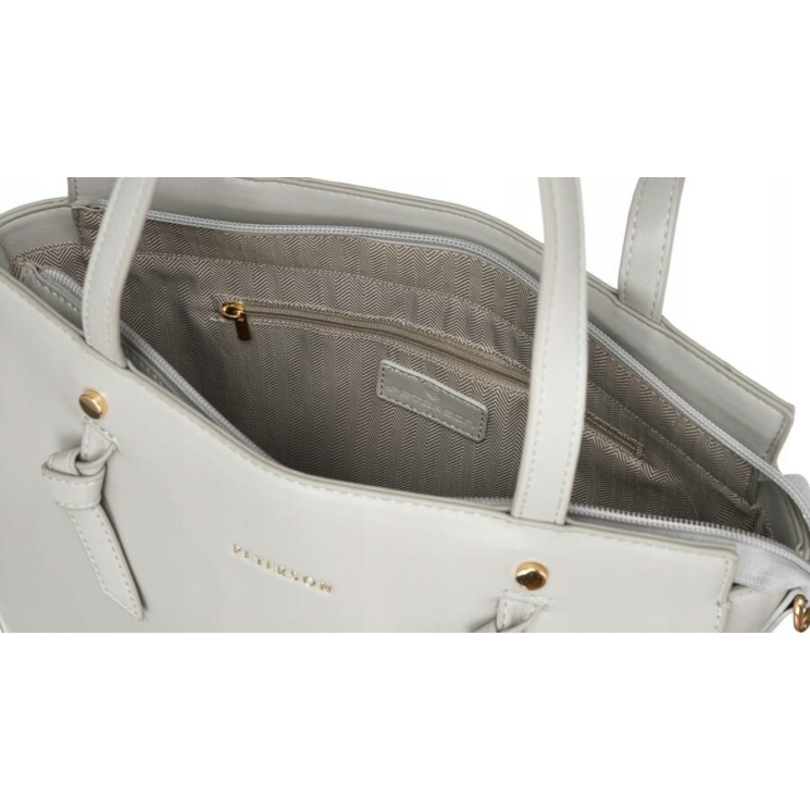 Strapabíró női válltáska Szürke színben