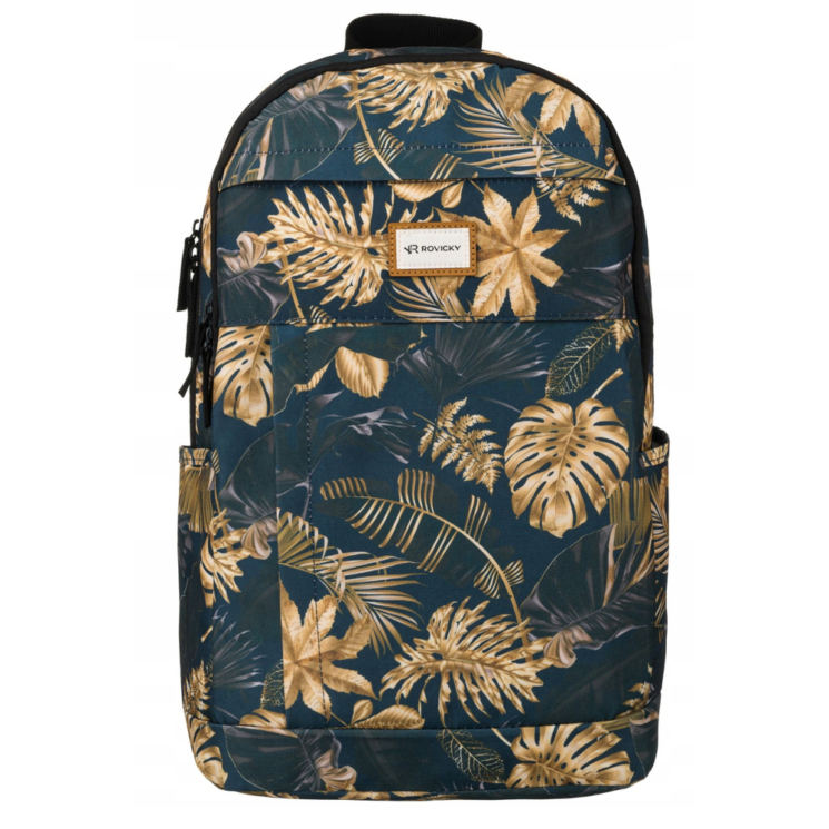 Sokzsebes Női hátizsák divatos mintában