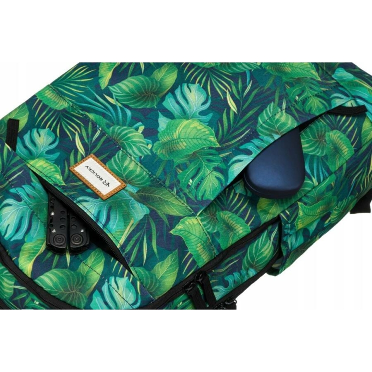 Sokzsebes Női hátizsák divatos mintában