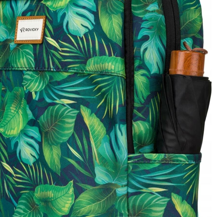 Sokzsebes Női hátizsák divatos mintában