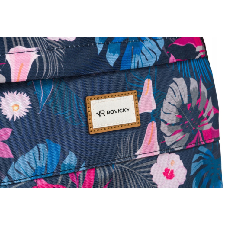 Sokzsebes Női hátizsák divatos mintában