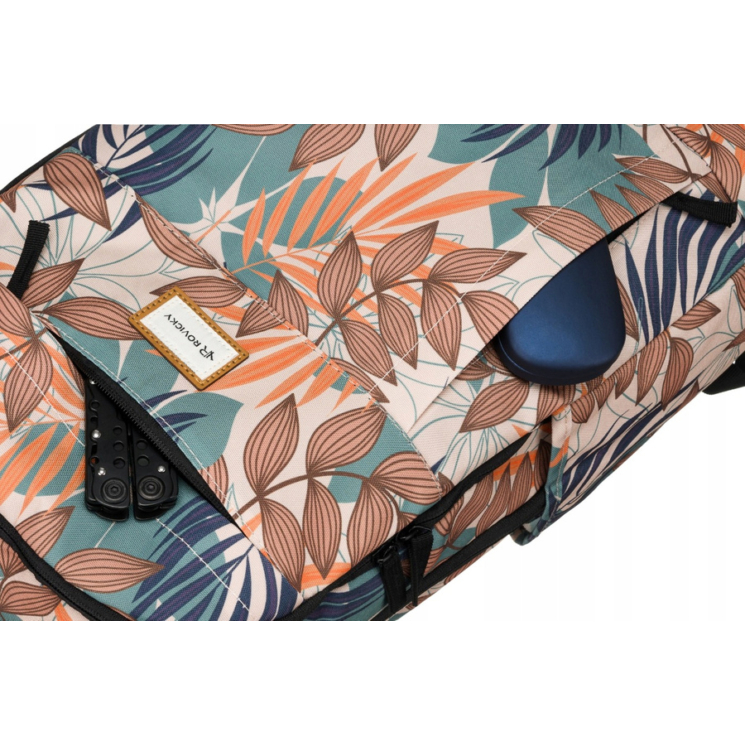 Sokzsebes Női hátizsák divatos mintában