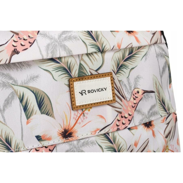 Sokzsebes Női hátizsák divatos mintában