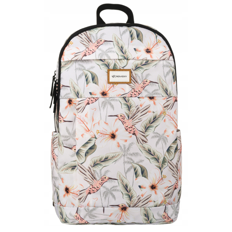 Sokzsebes Női hátizsák divatos mintában