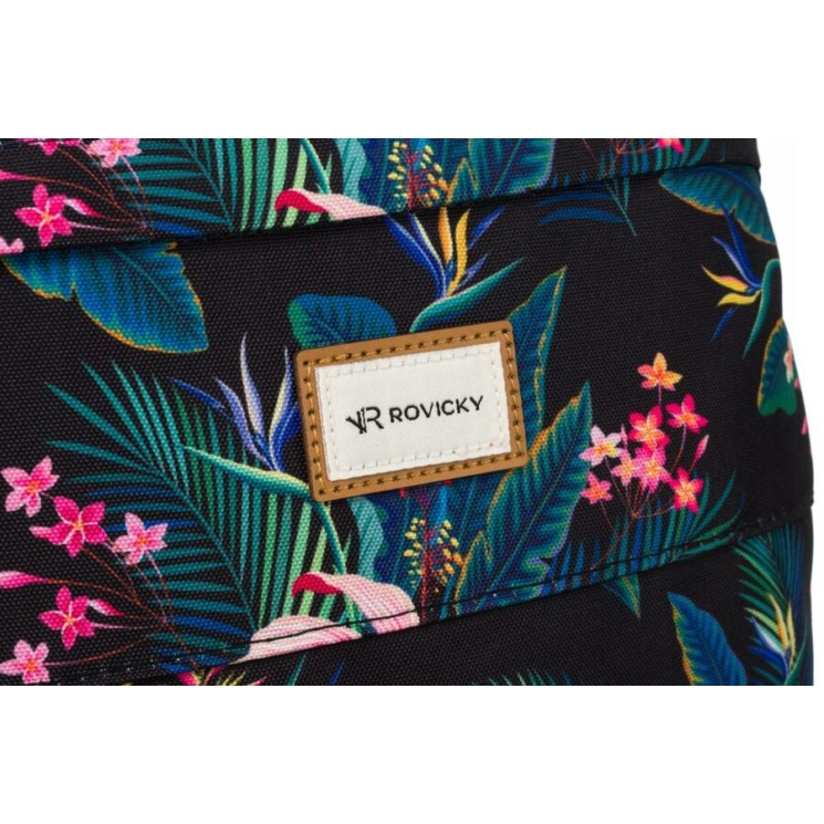 Sokzsebes Női hátizsák divatos mintában