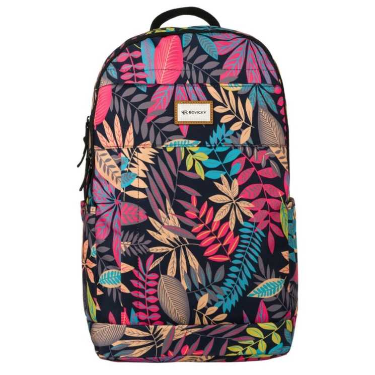 Sokzsebes Női hátizsák divatos mintában