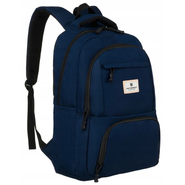 Peterson Laptoptartós városi hátizsák Kék színben